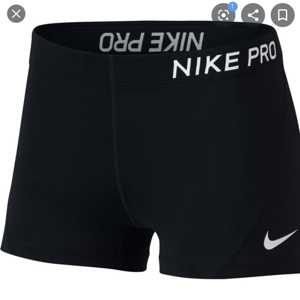 ISO!! NIKE PRO WOMENS SHORTS SIZE SMALL